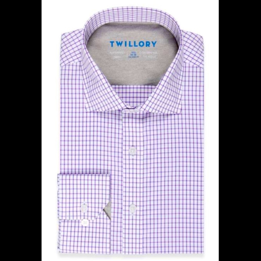 Men’s TWILLORY Window Pane Shirt👔